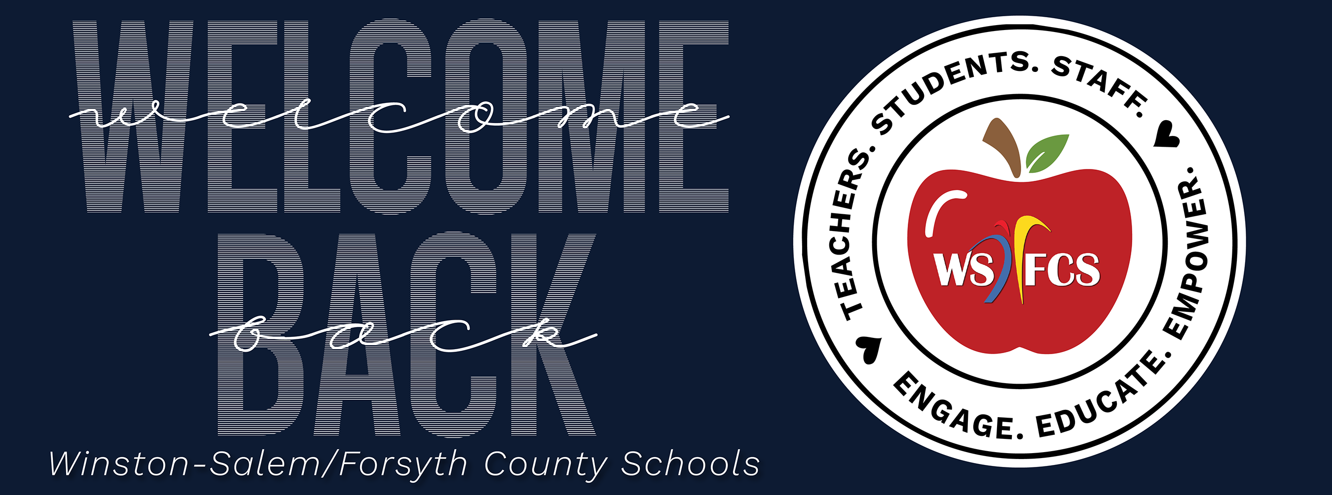 Welcome back banner