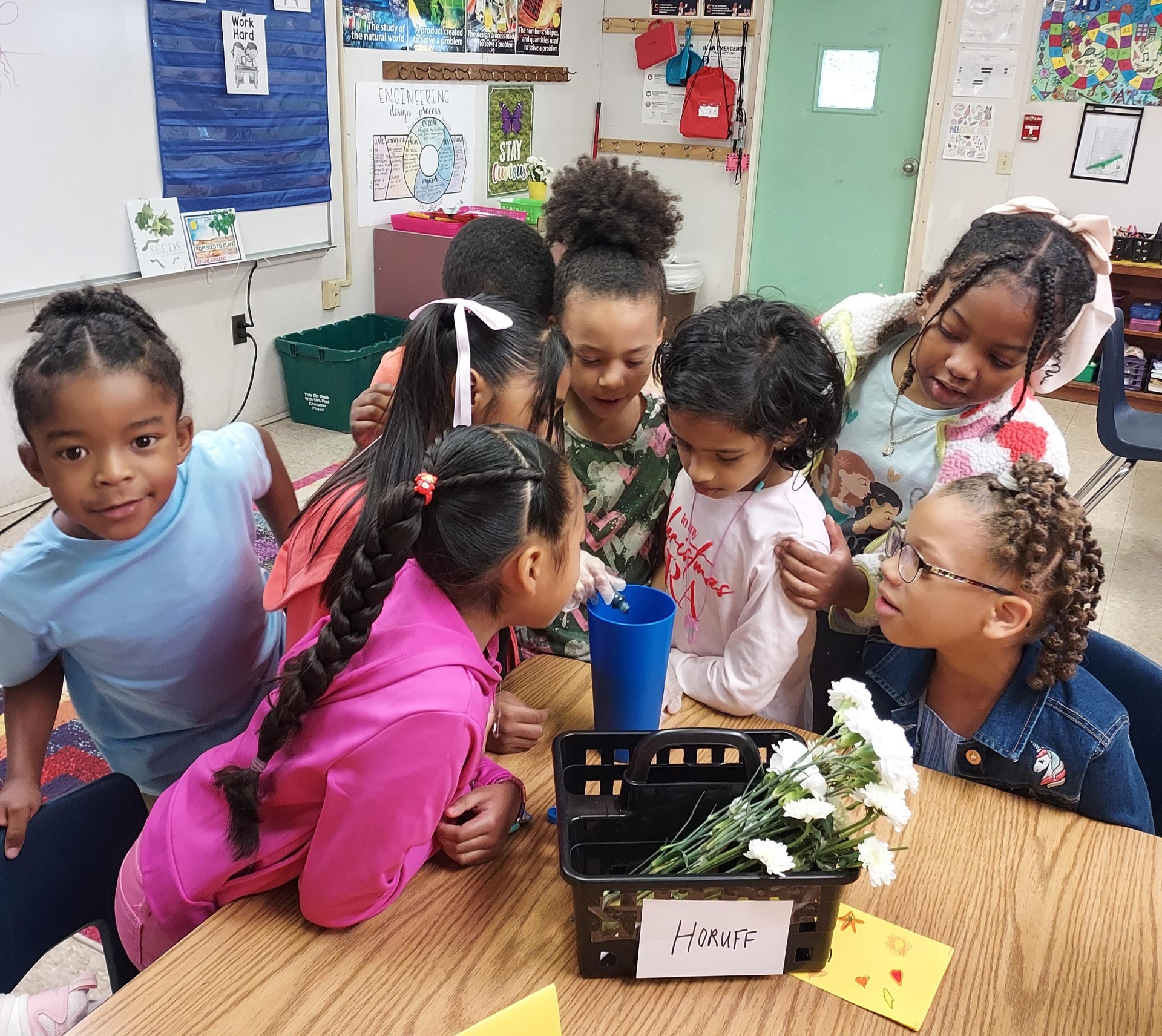 students working collaboratively