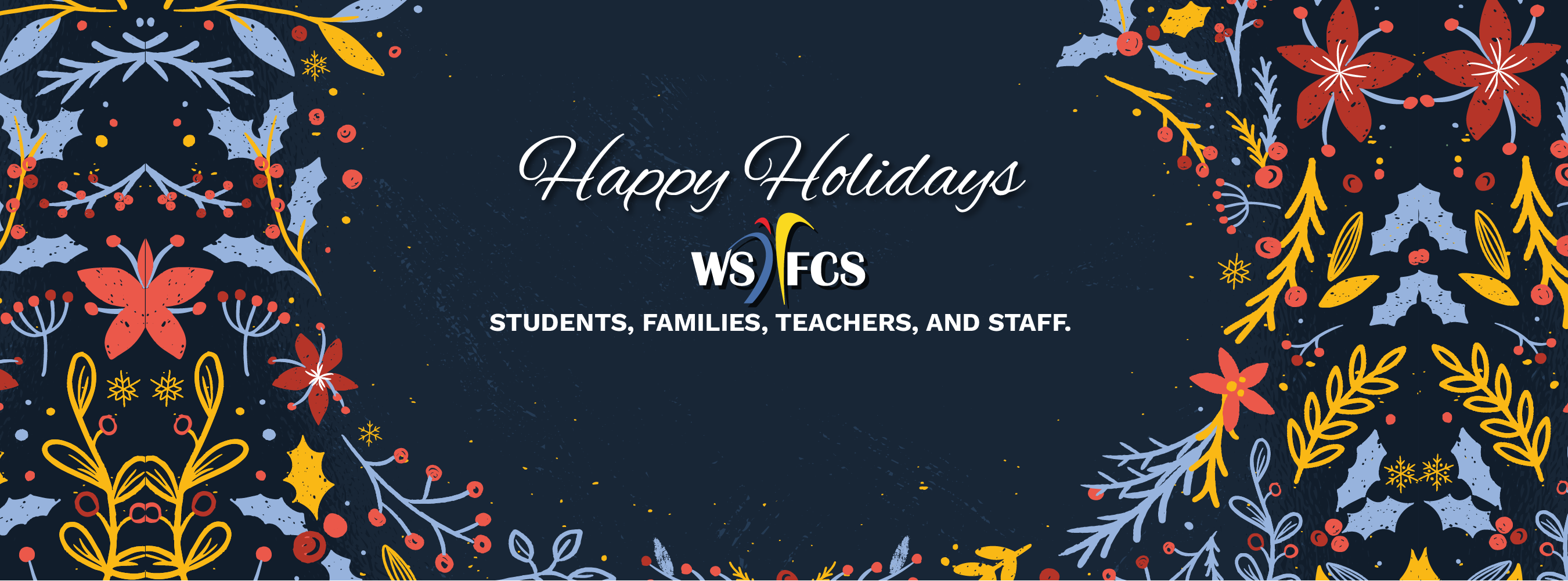 Happy Holiday banner image