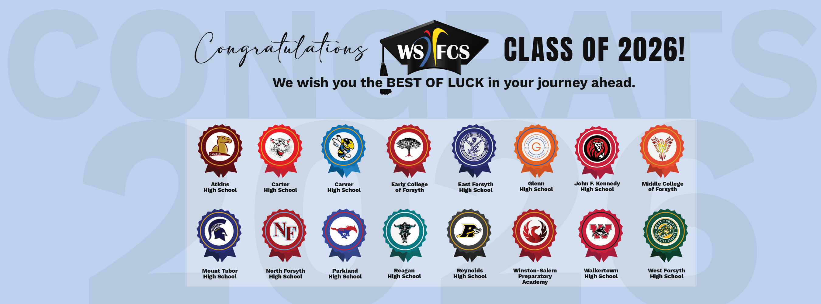 2026 Graduation banner image