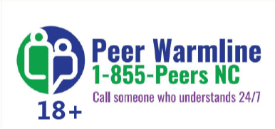 Peer Warmline graphic