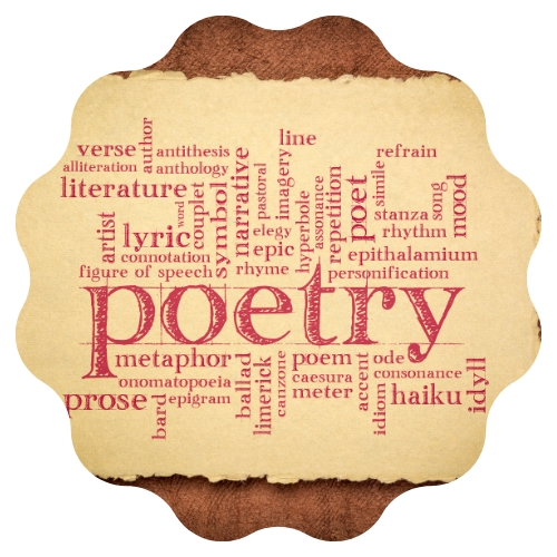 Poetry collage