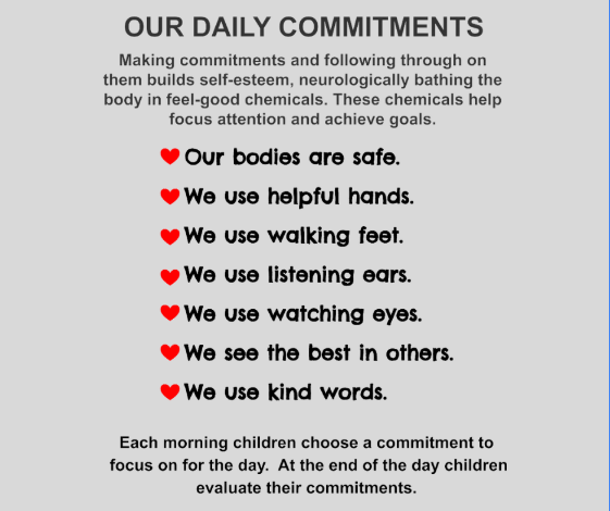 Our daily commitments