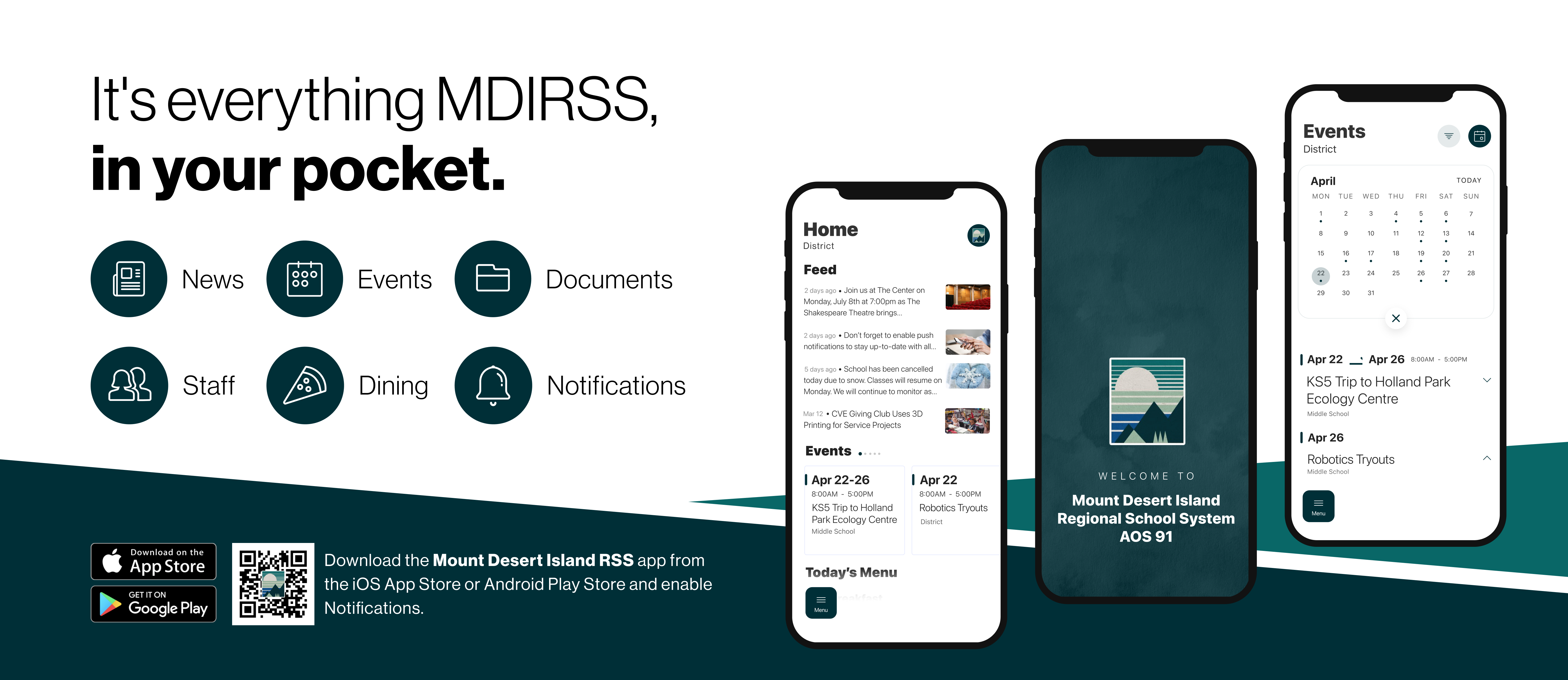 MDIRSS app marketing