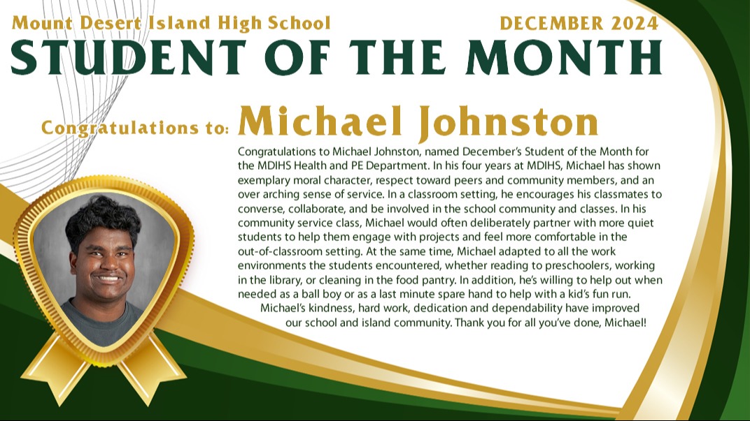 Student of the Month