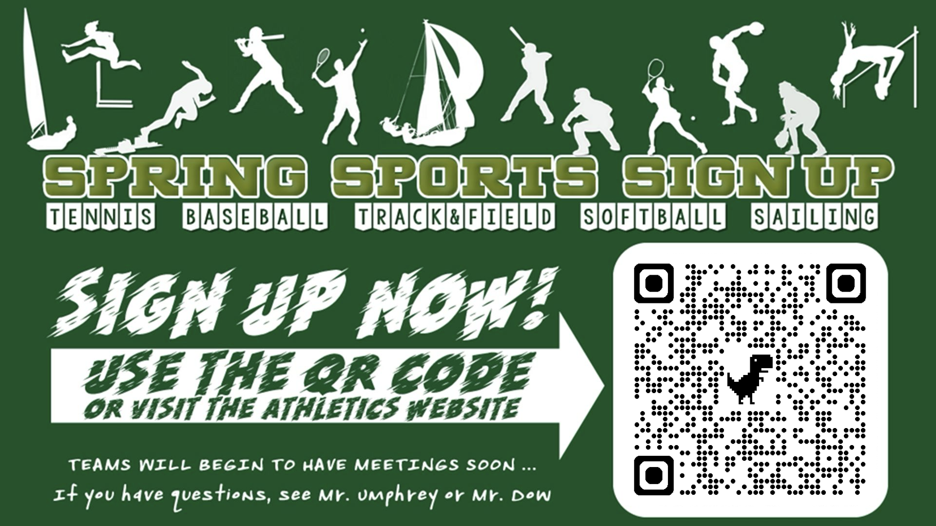 Spring Sports Signup