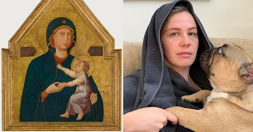 Recreation of classic artworks