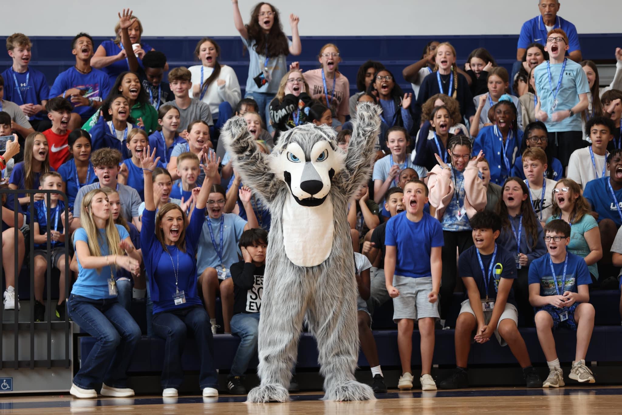 Wolf Mascot