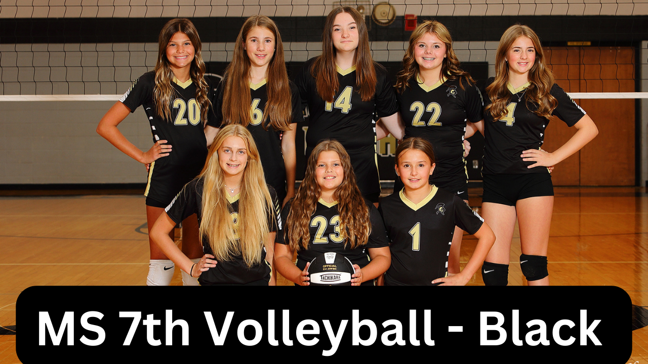 7th Grade Volleyball - Black