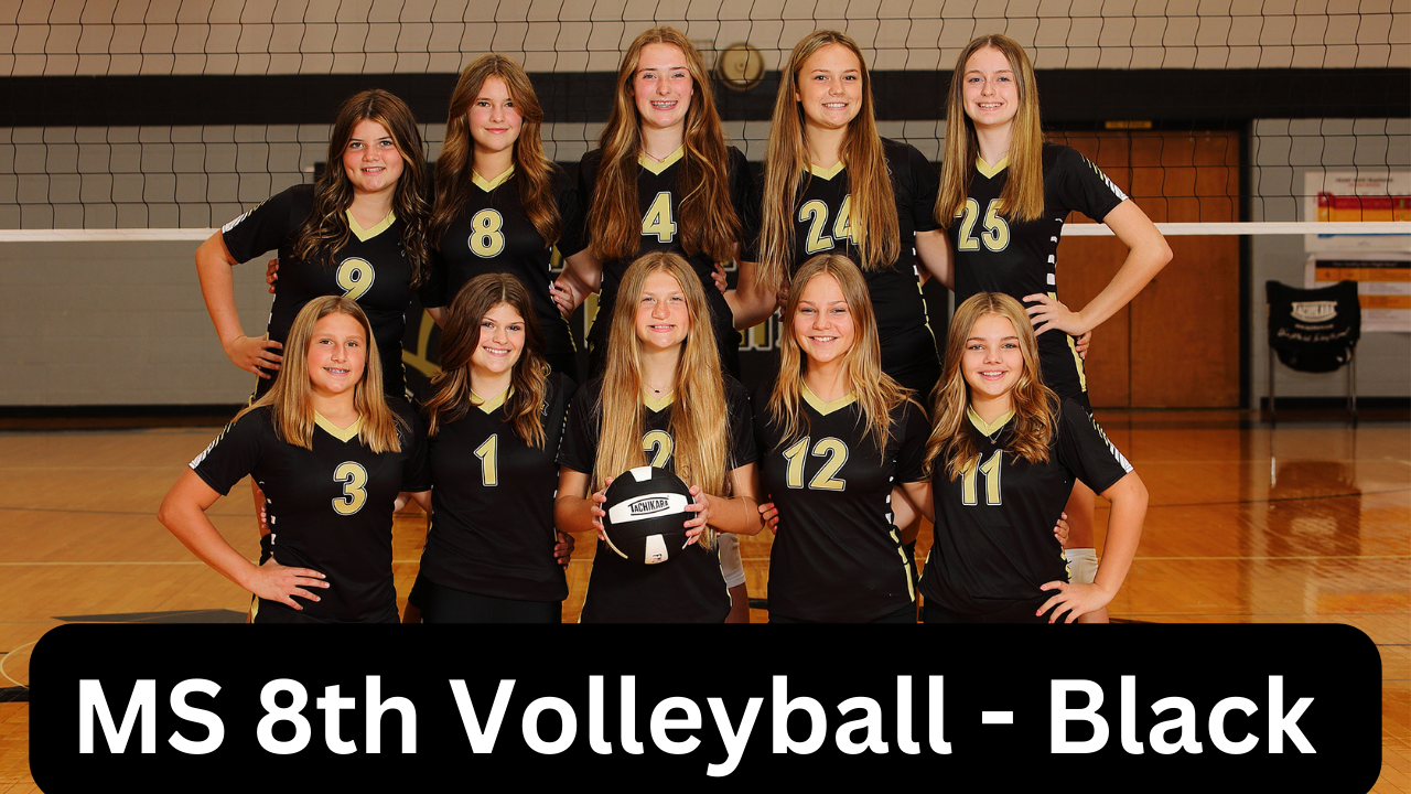 8th Grade Volleyball - Black