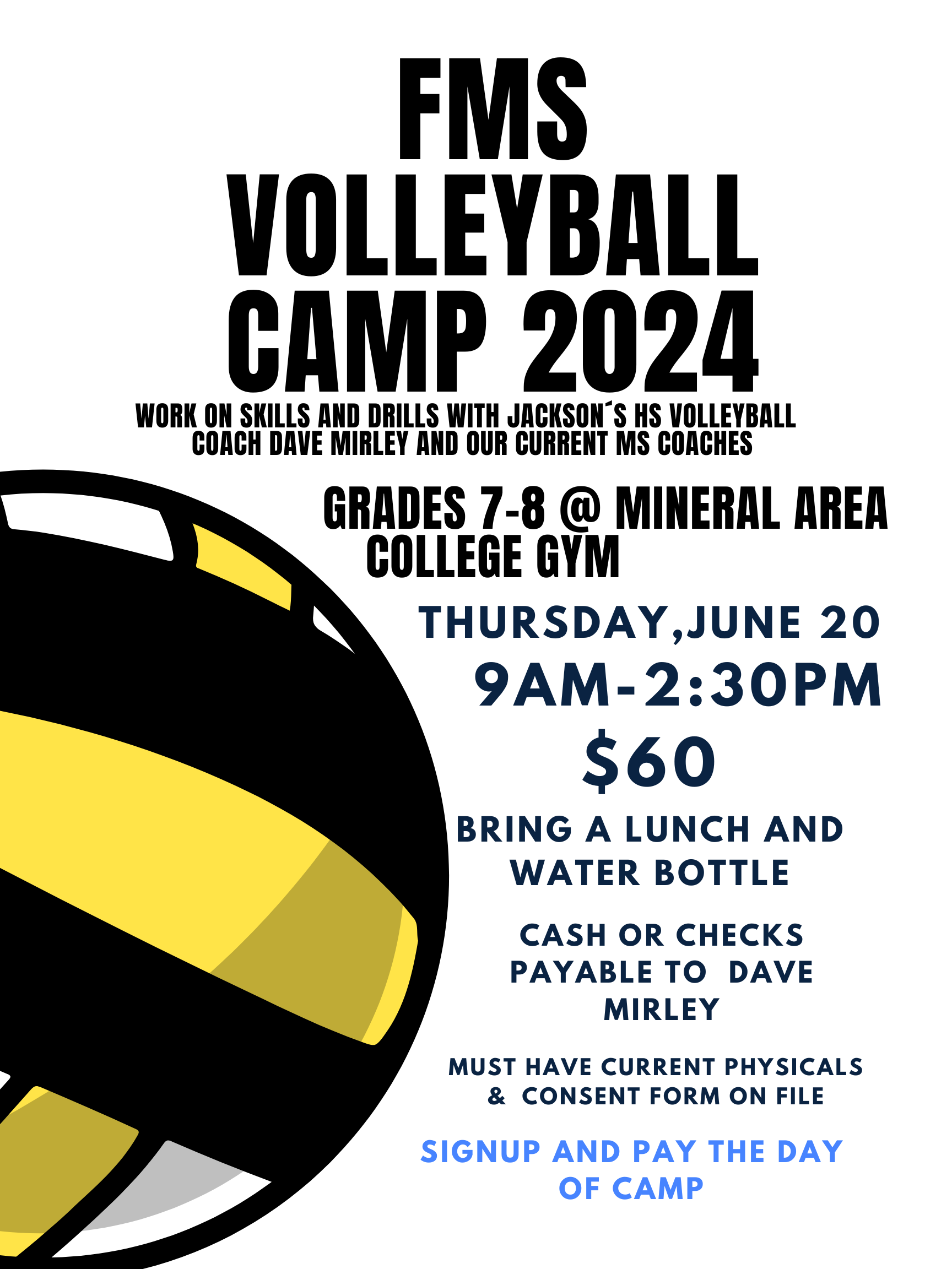 Volleyball Camps Athletics
