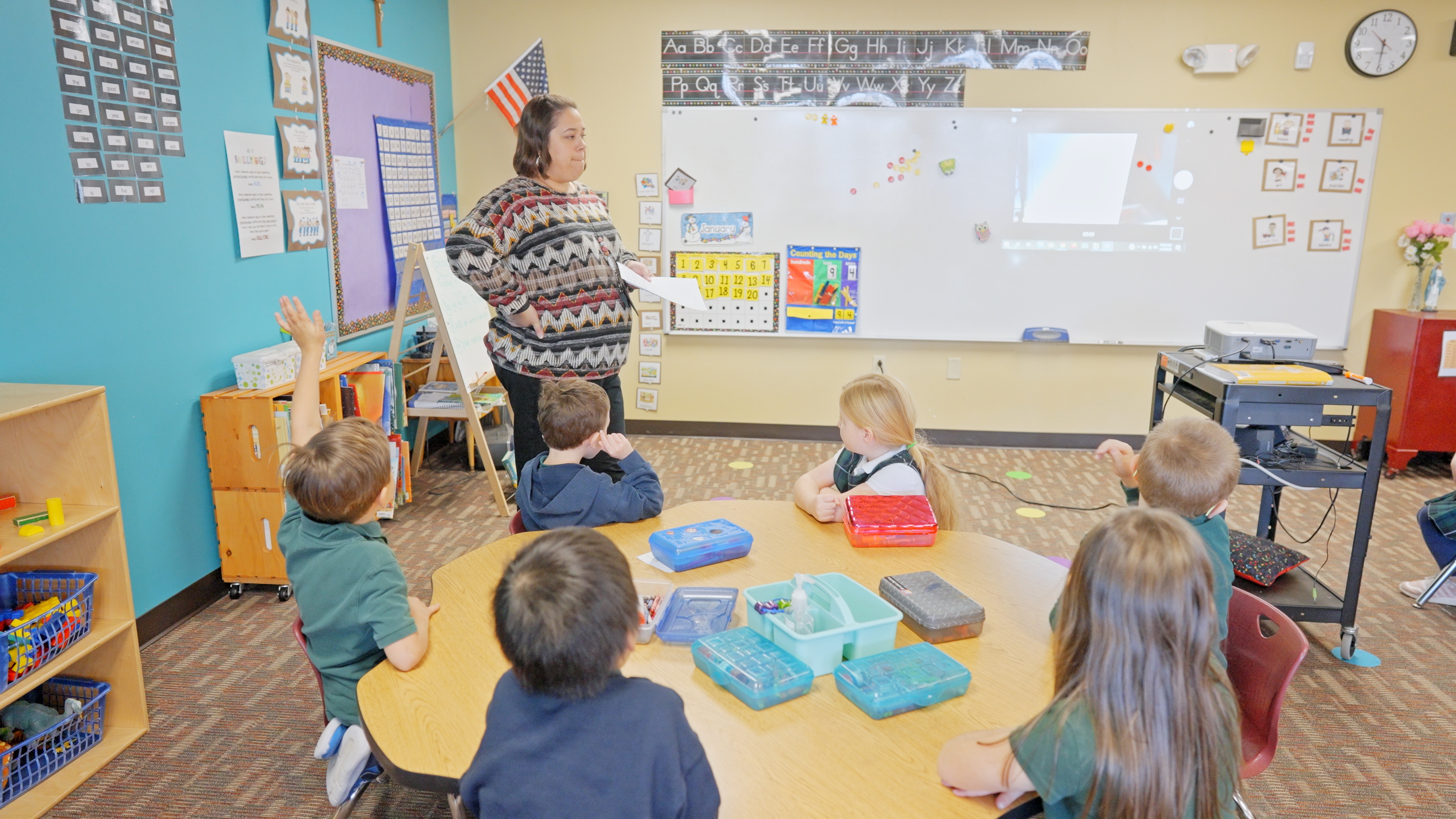 LNL teacher and students