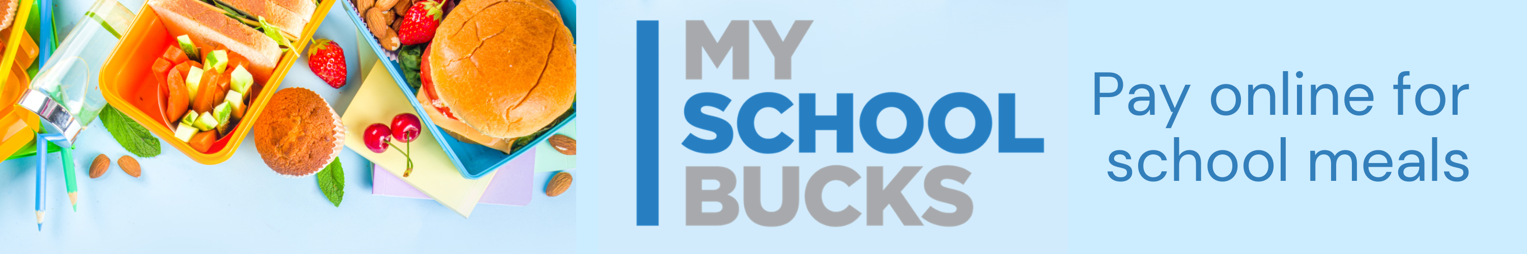 My School Bucks.  Pay online for School Meals.