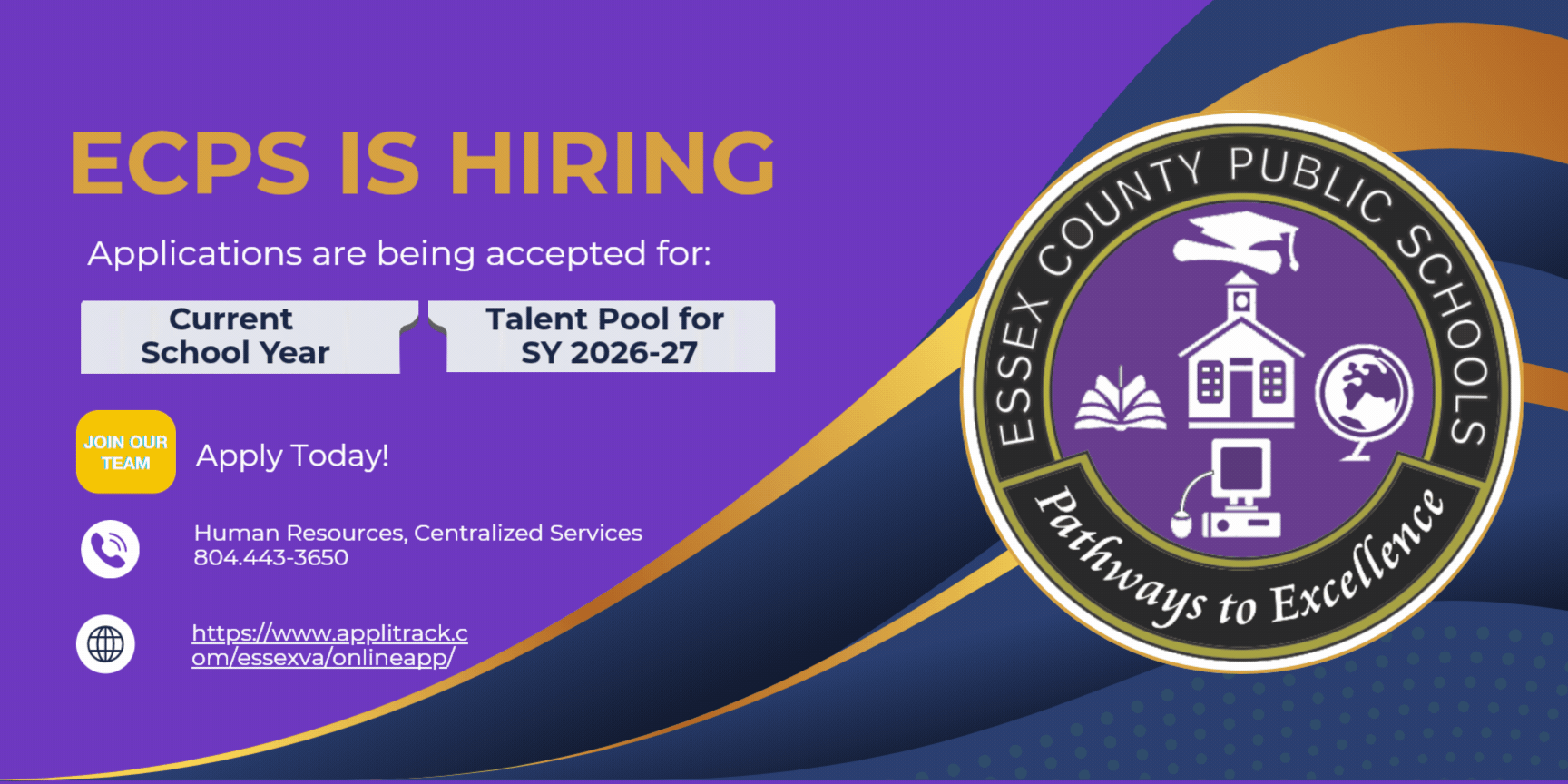 ECPS is Hiring.