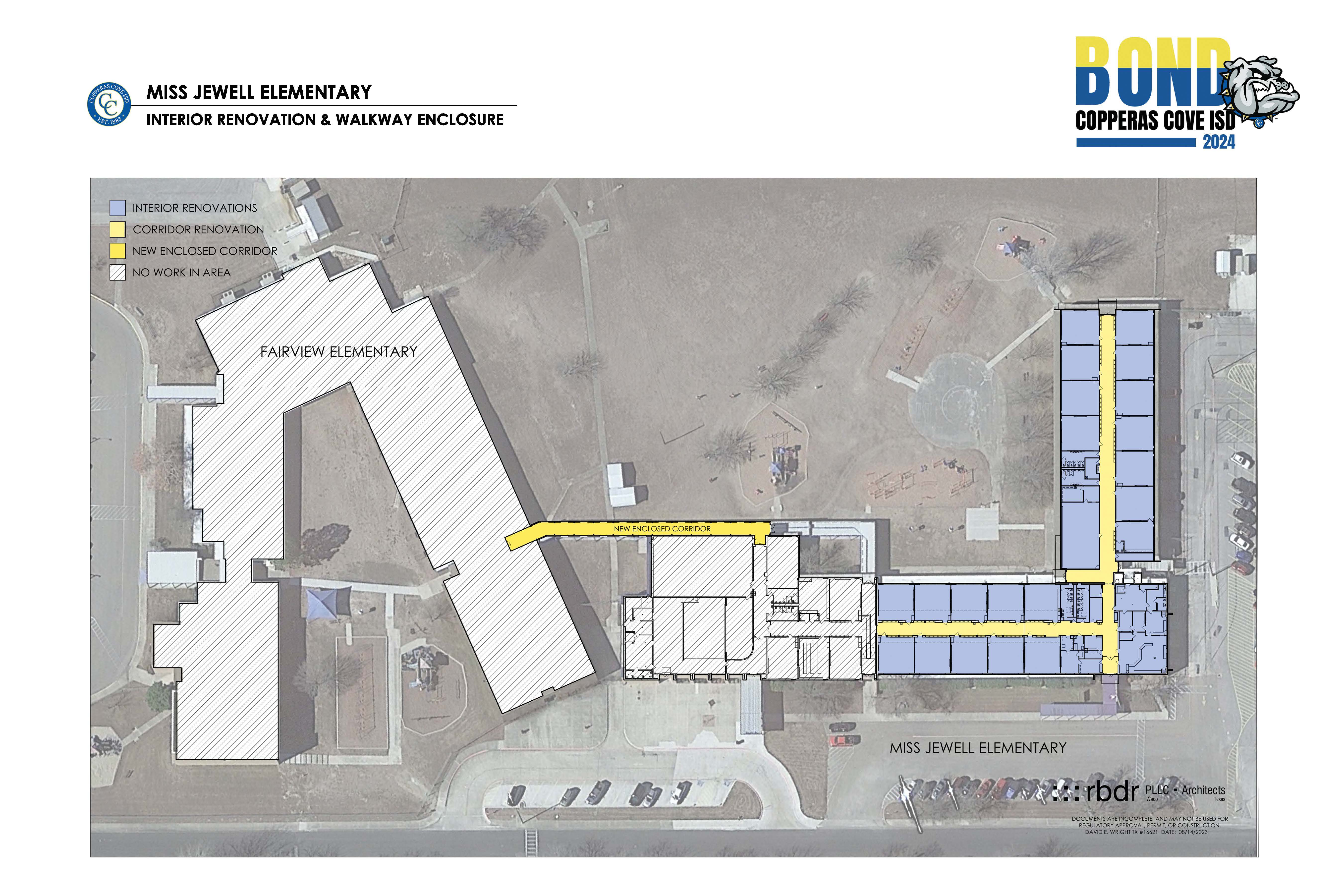 Proposed renovations at Fairview Jewell Elementary School