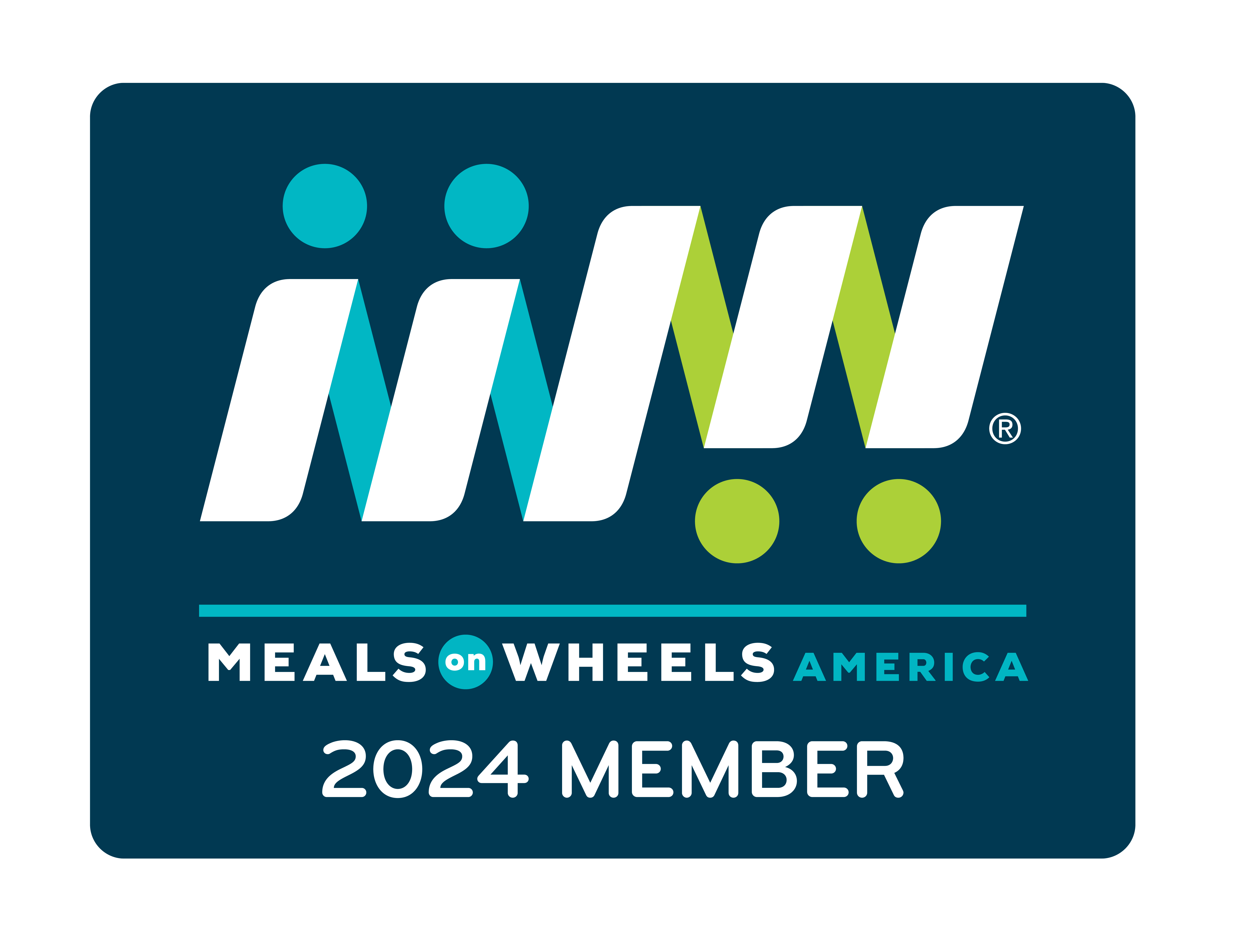 Meals on Wheels 2024 badge