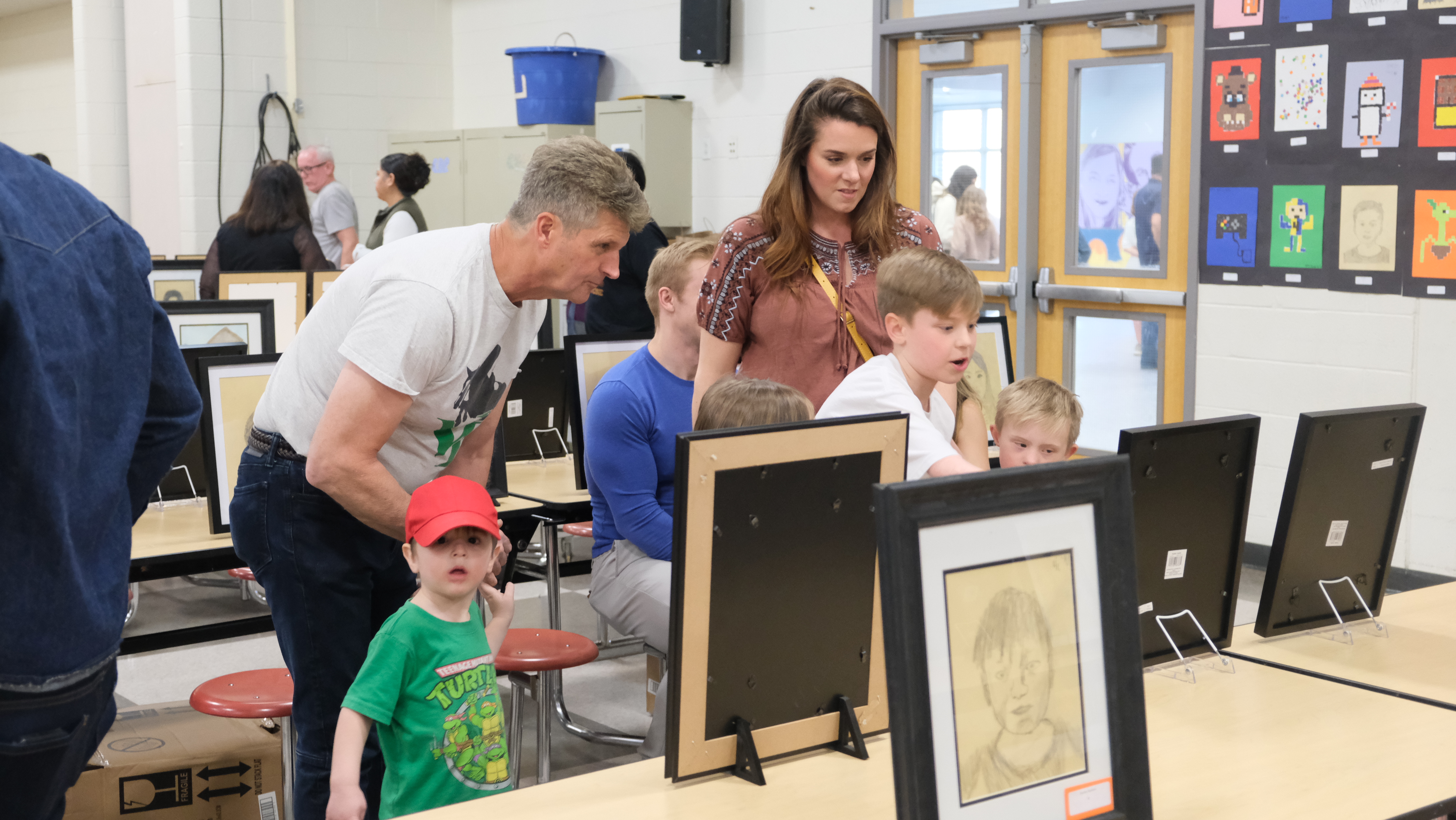 elementary art show