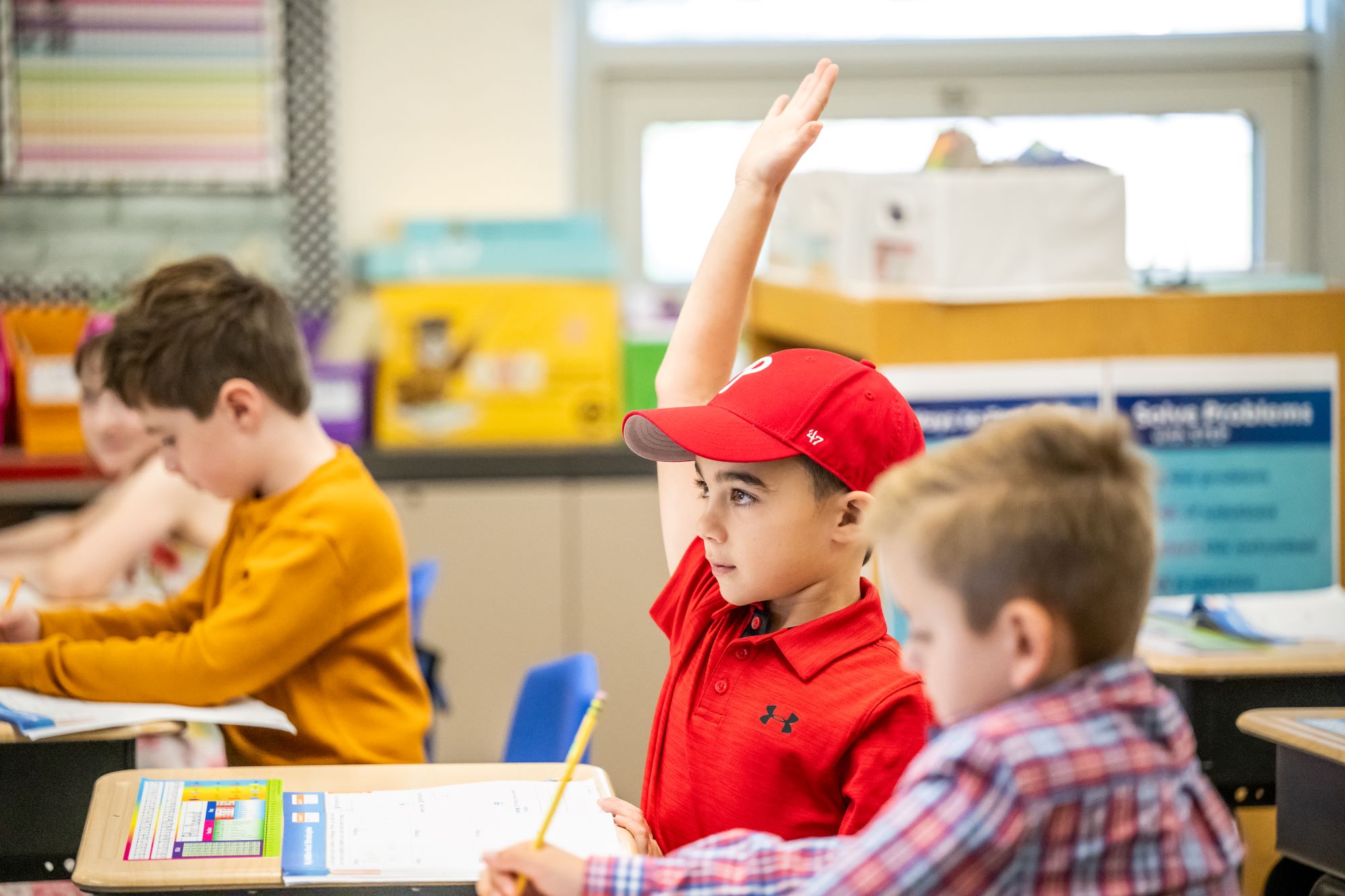 students in classroom