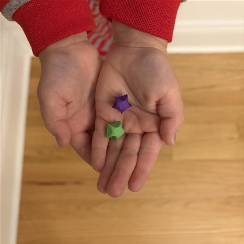 students holding hands