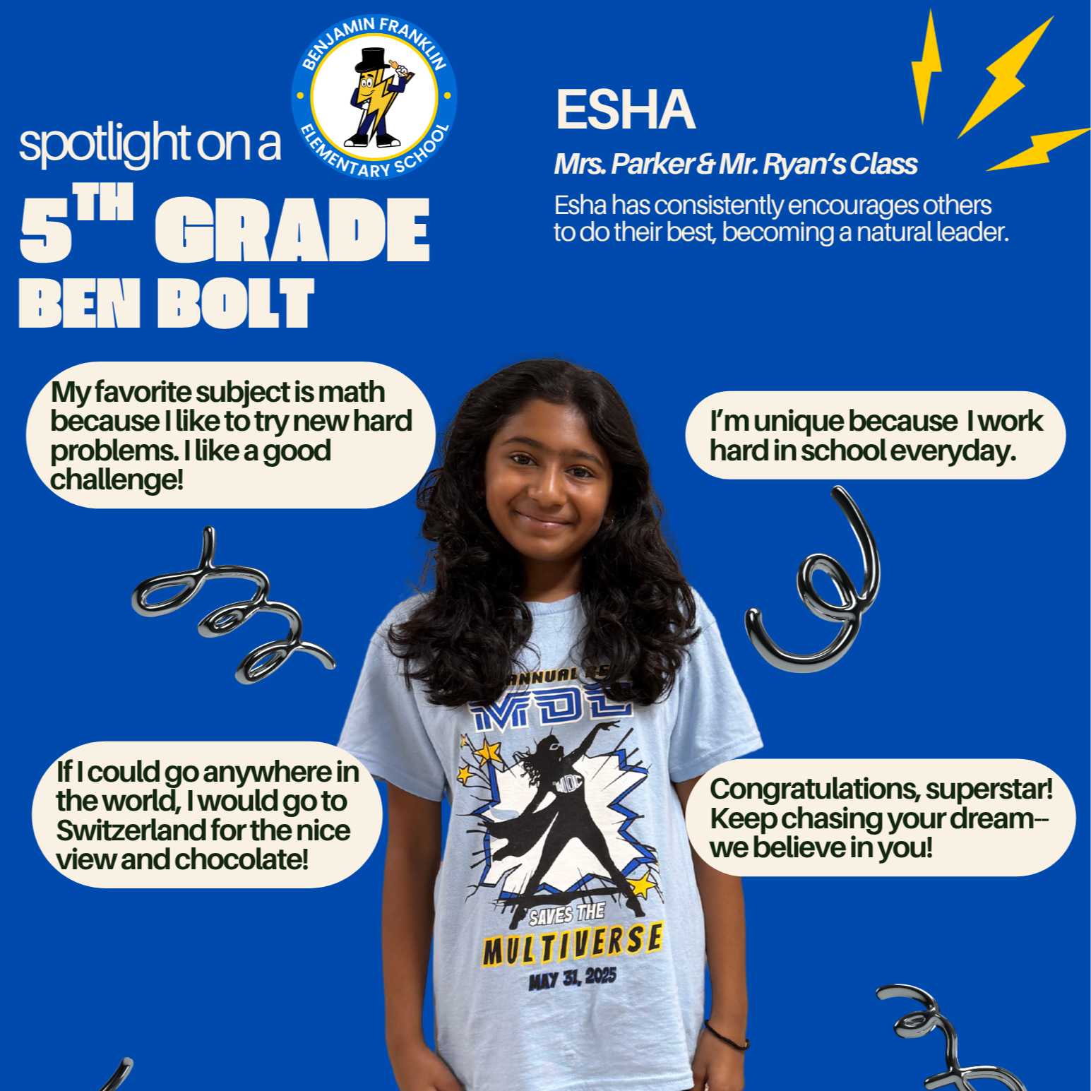 Esha's Spotlight