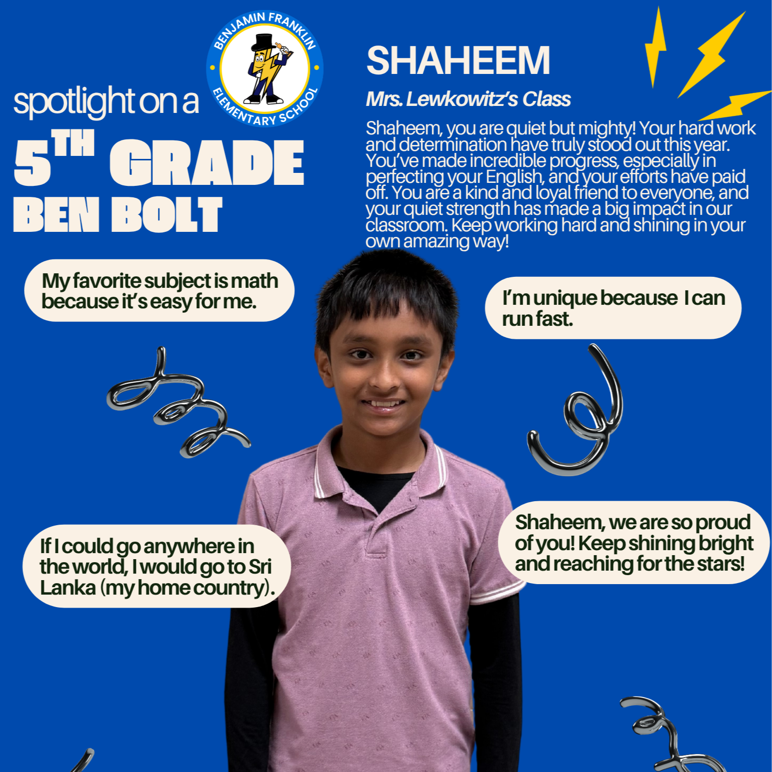 Shaheem's Spotlight