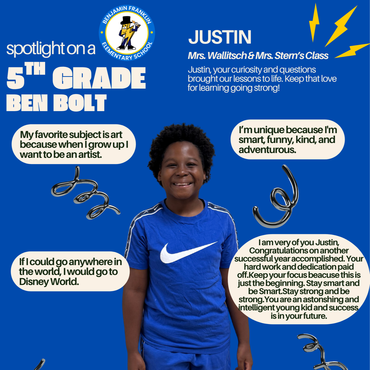 Justin's Spotlight