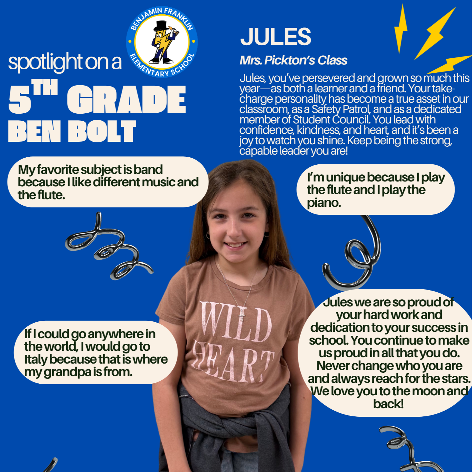 Jules' Spotlight