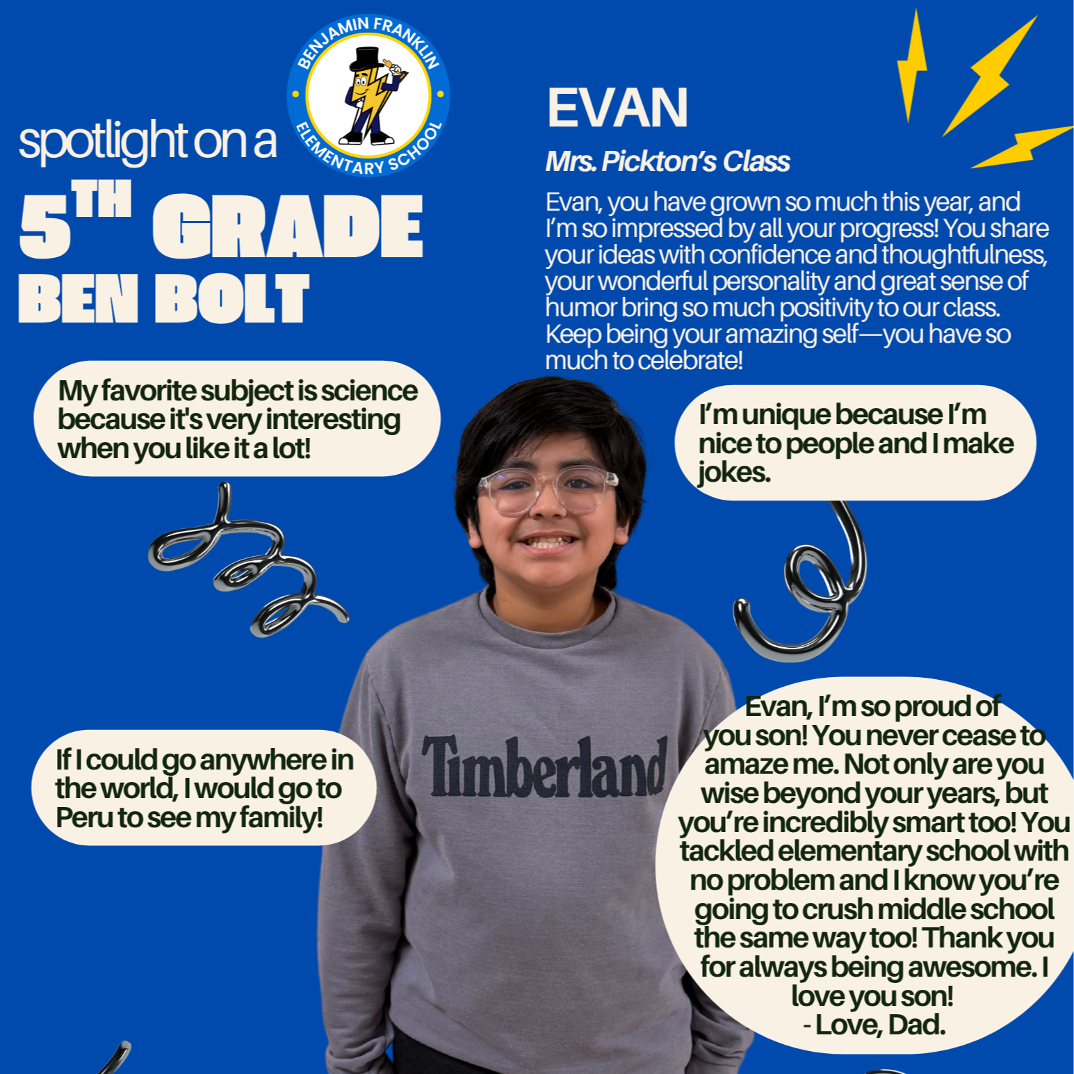 Evan's Spotlight