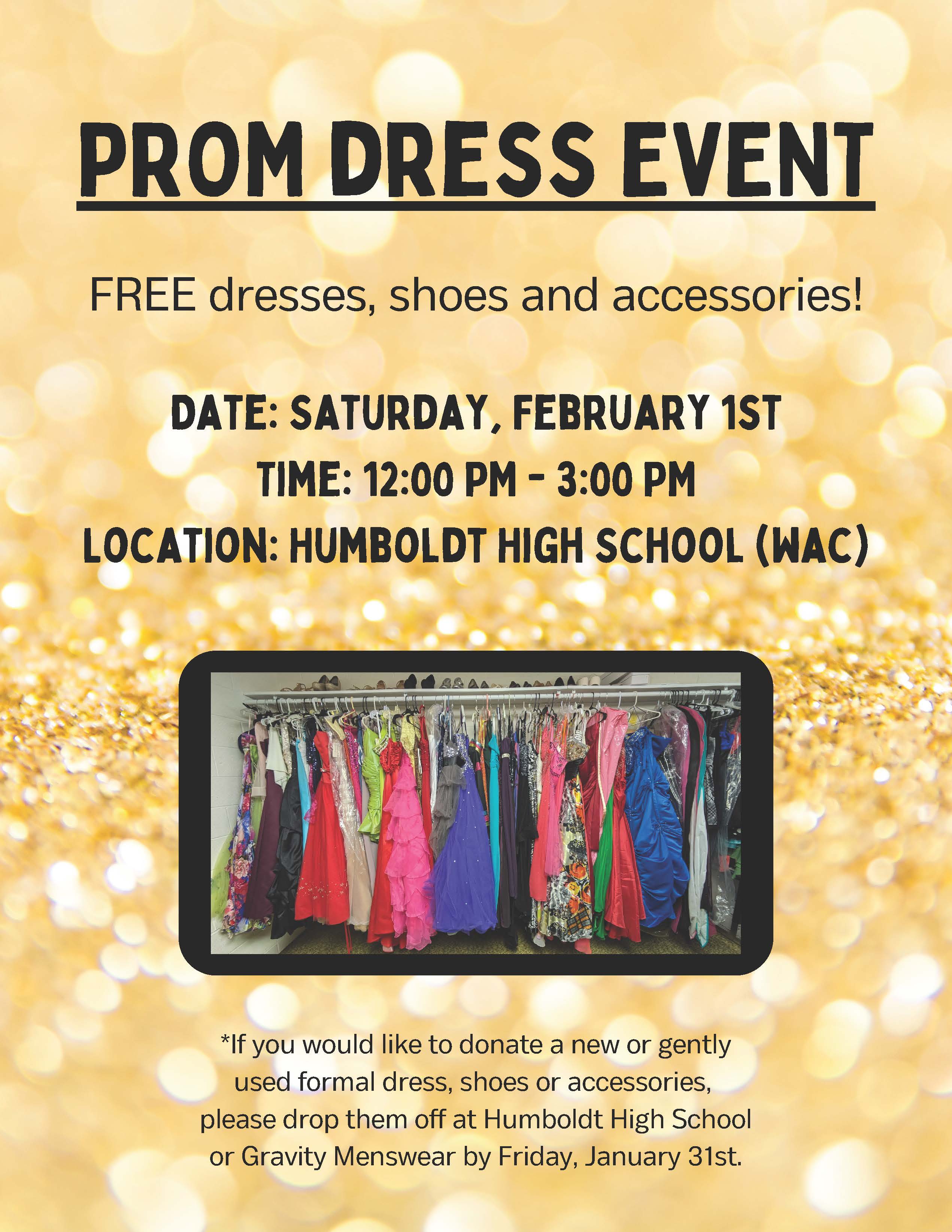 Humboldt Prom Dress Event