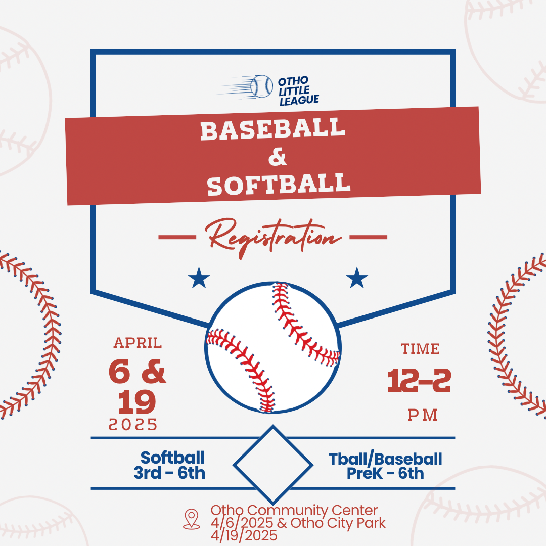 Otho little league flyer