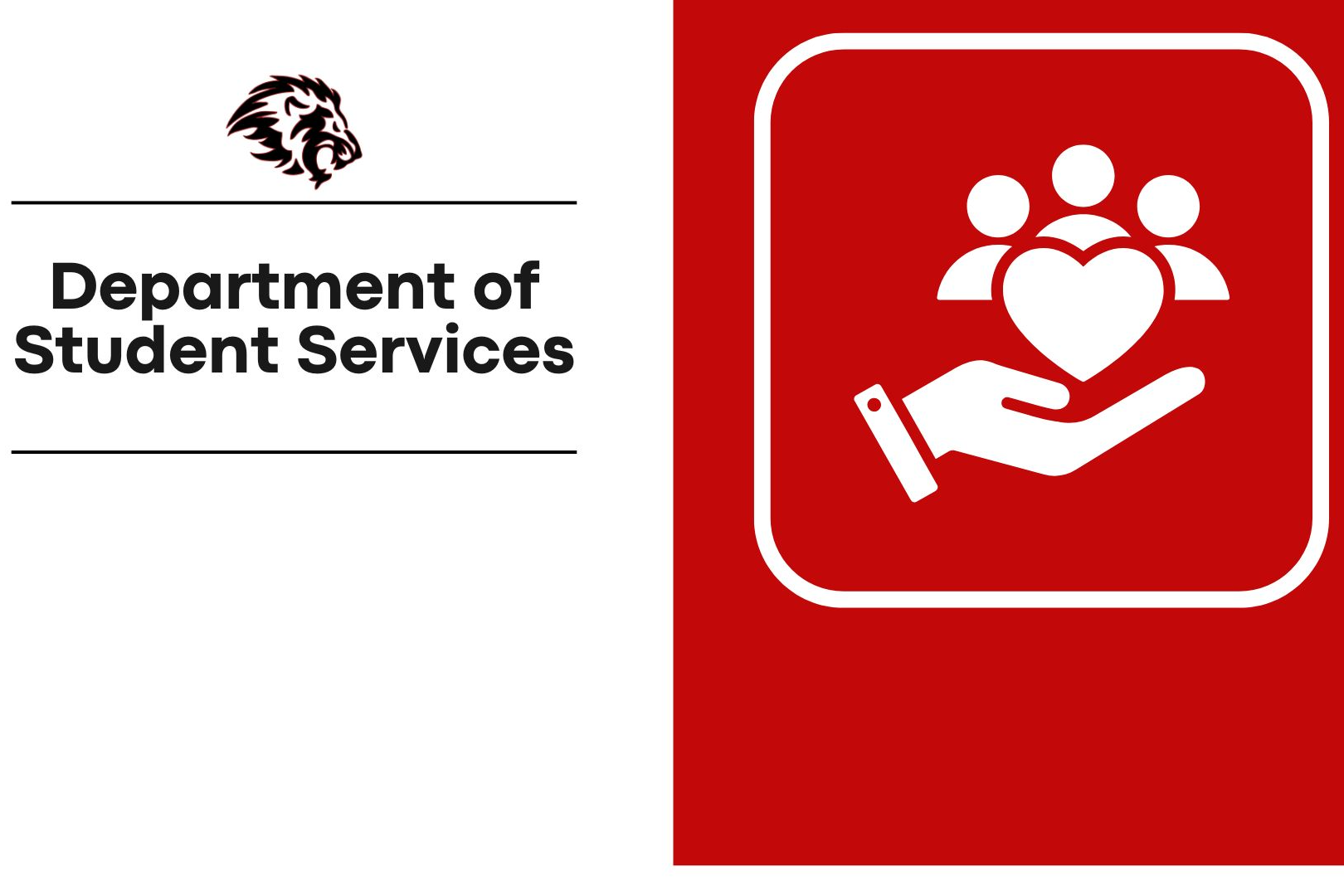 Dept of Student Services Graphic