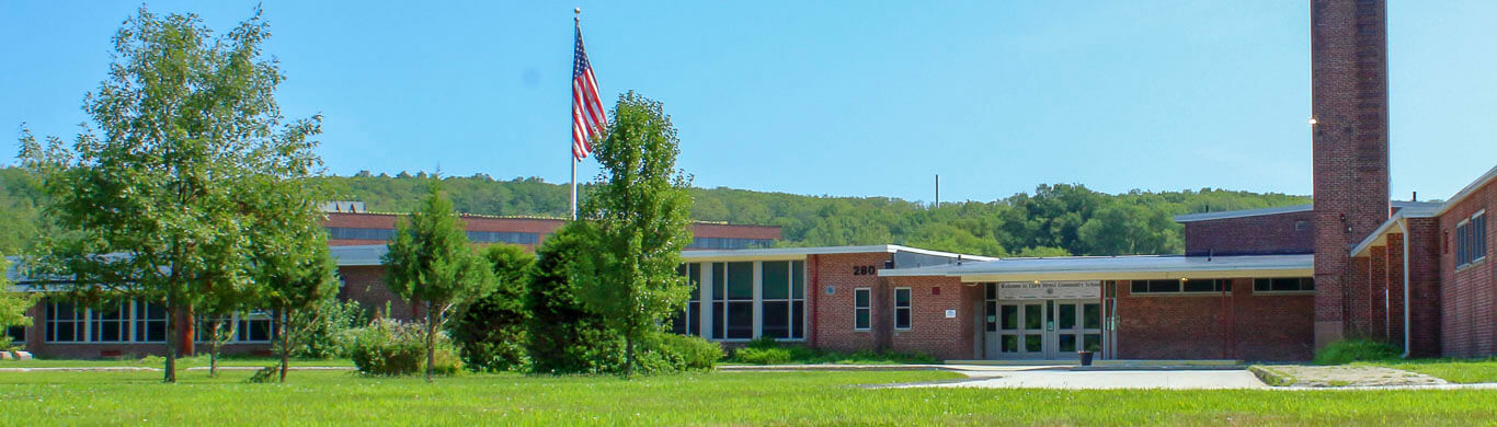 Clark Street elementary brick building exterior