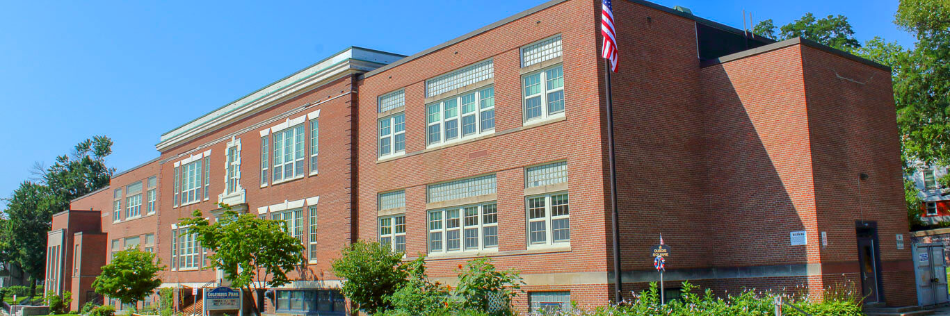 Columbus Park Brick School exterior