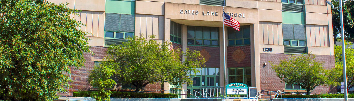 school picture of gates lane 