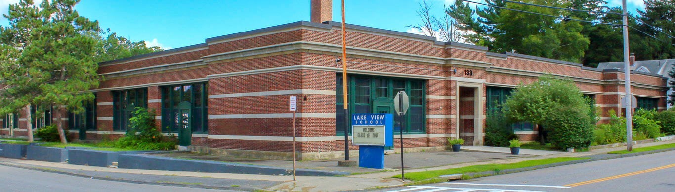 lakeview school building picture