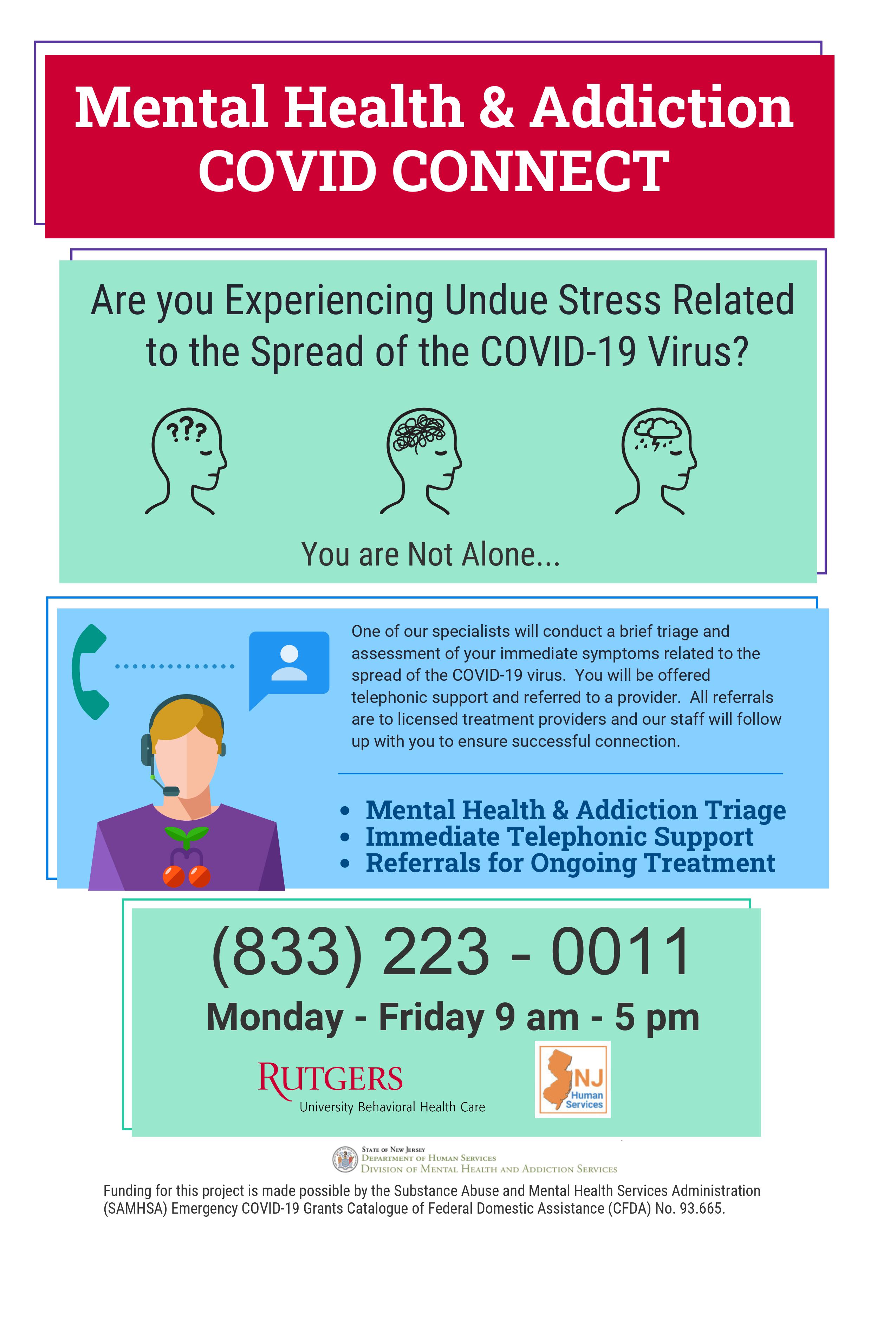 covid connect flyer