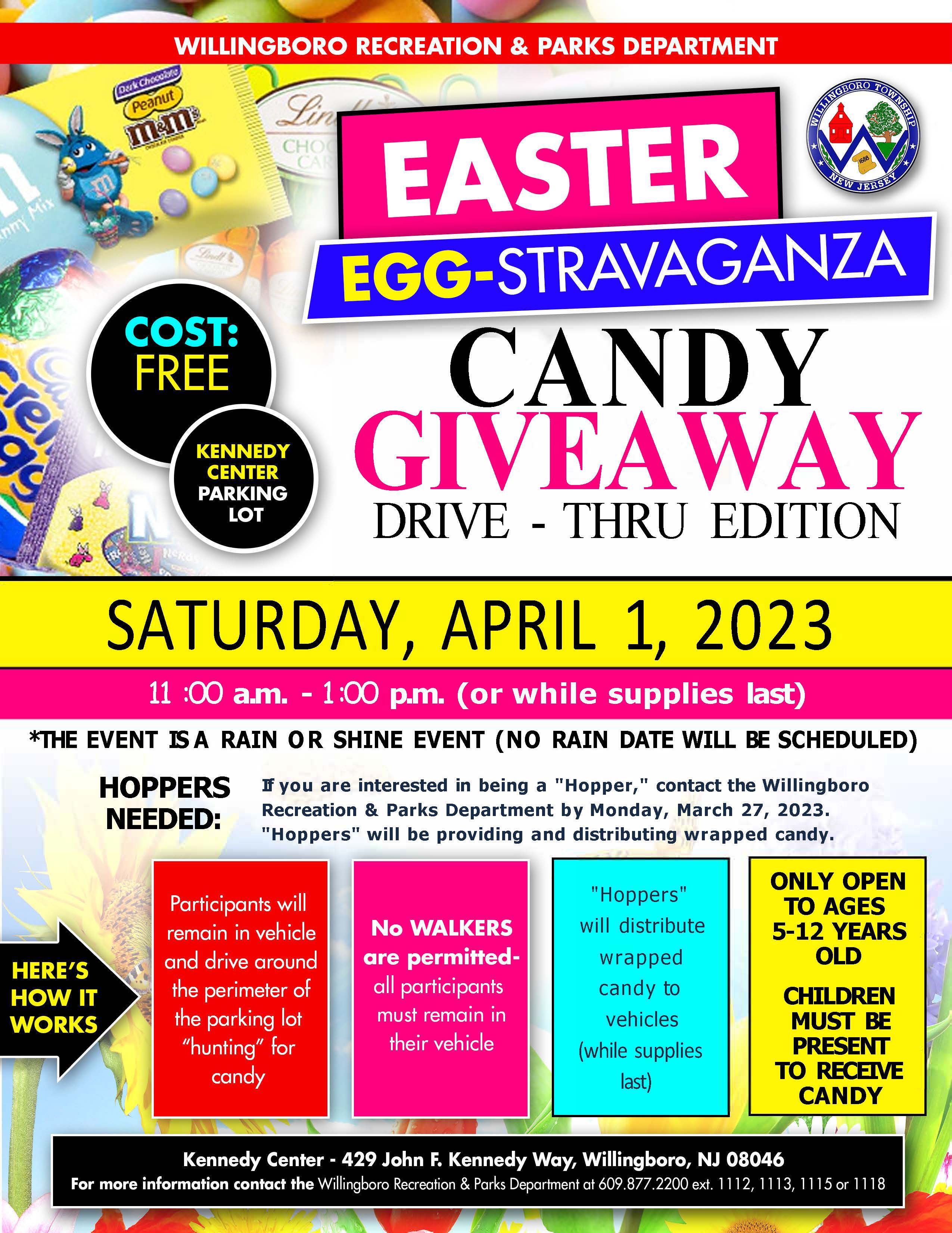 Easter Eggstravaganza Flyer - April 1, 2023