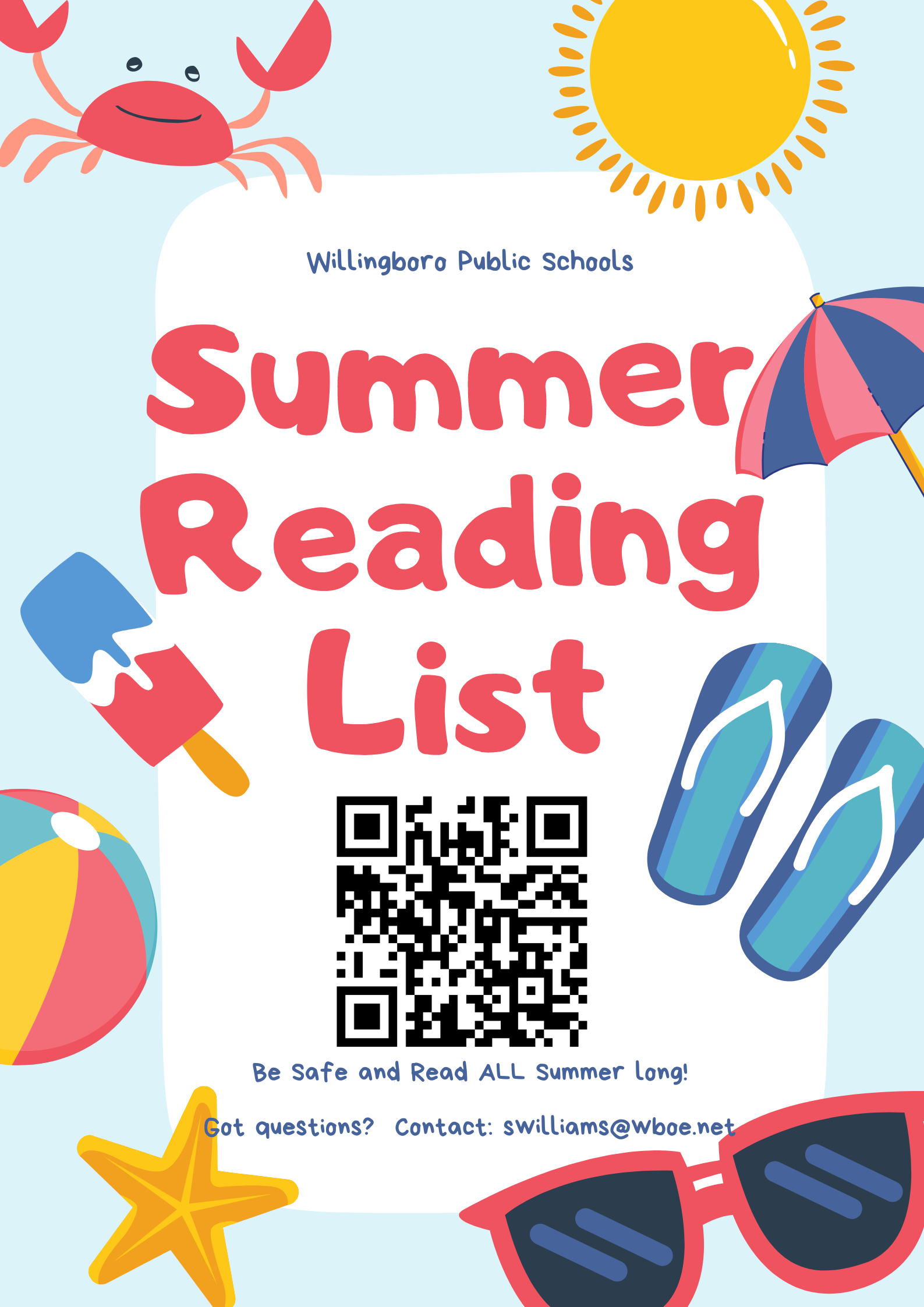 image of Summer Reading list