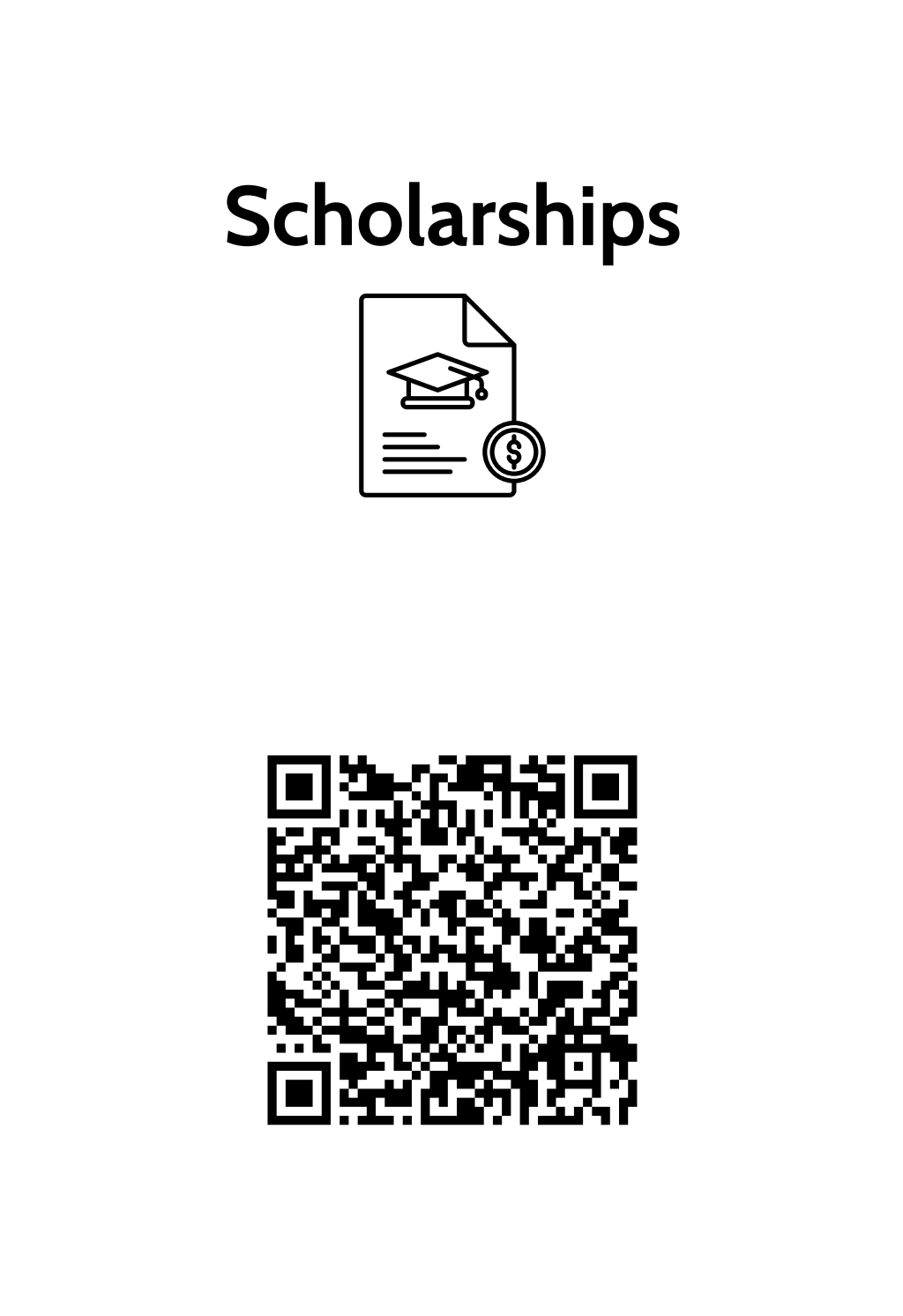 scholarships qr 