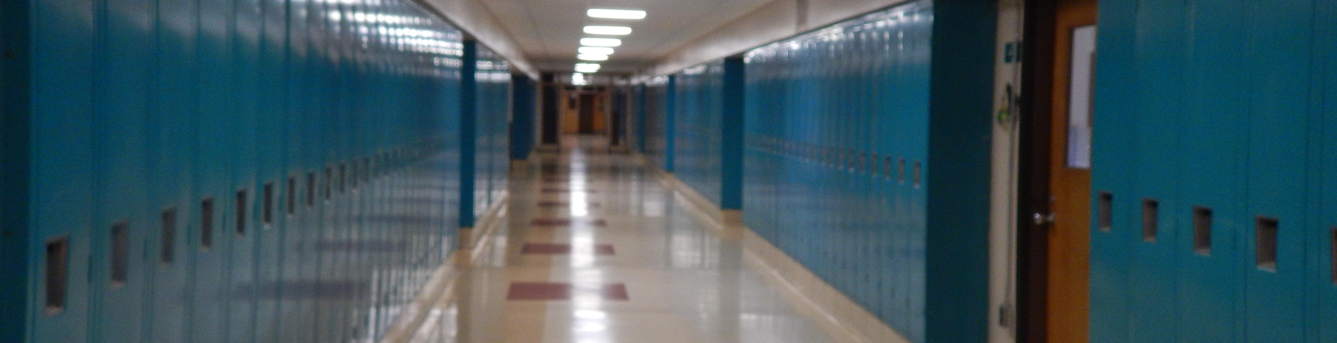 Doherty Memorial High school hallway