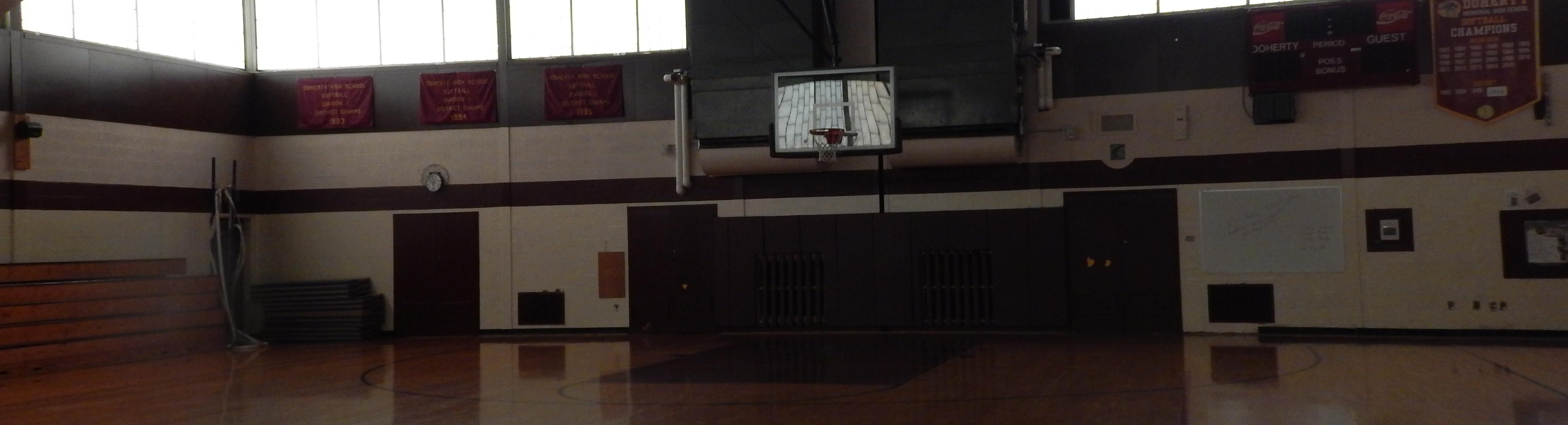 Empty School gym 