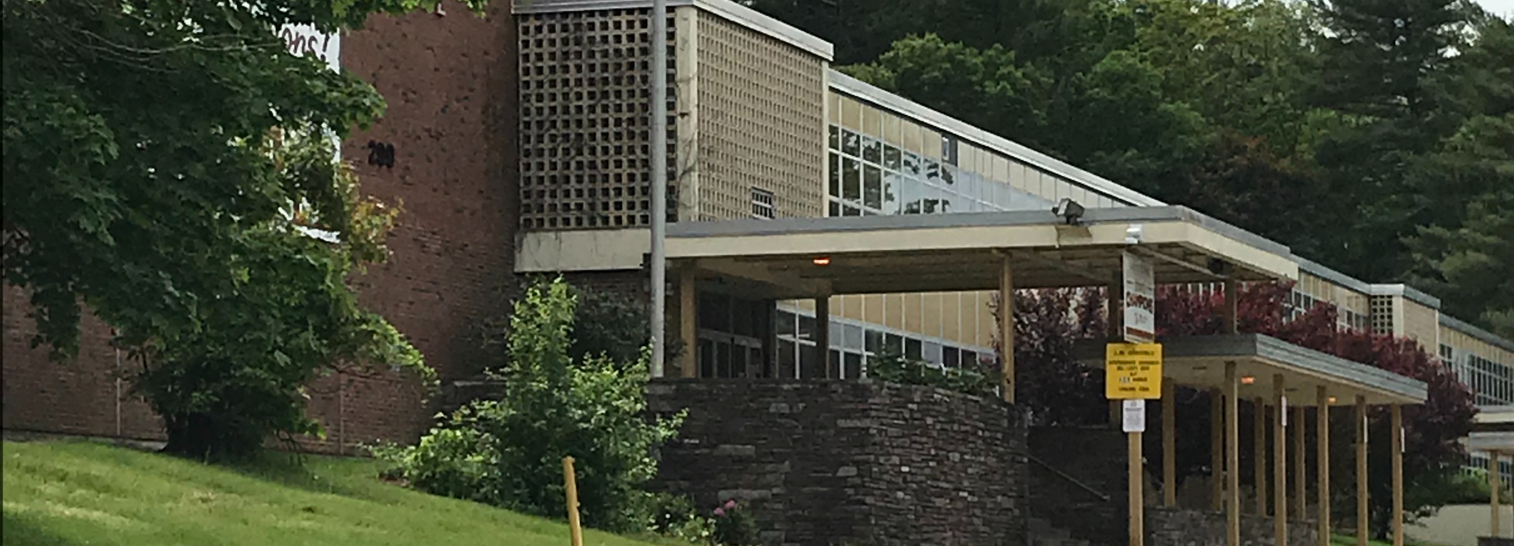 Doherty Memorial main entrance