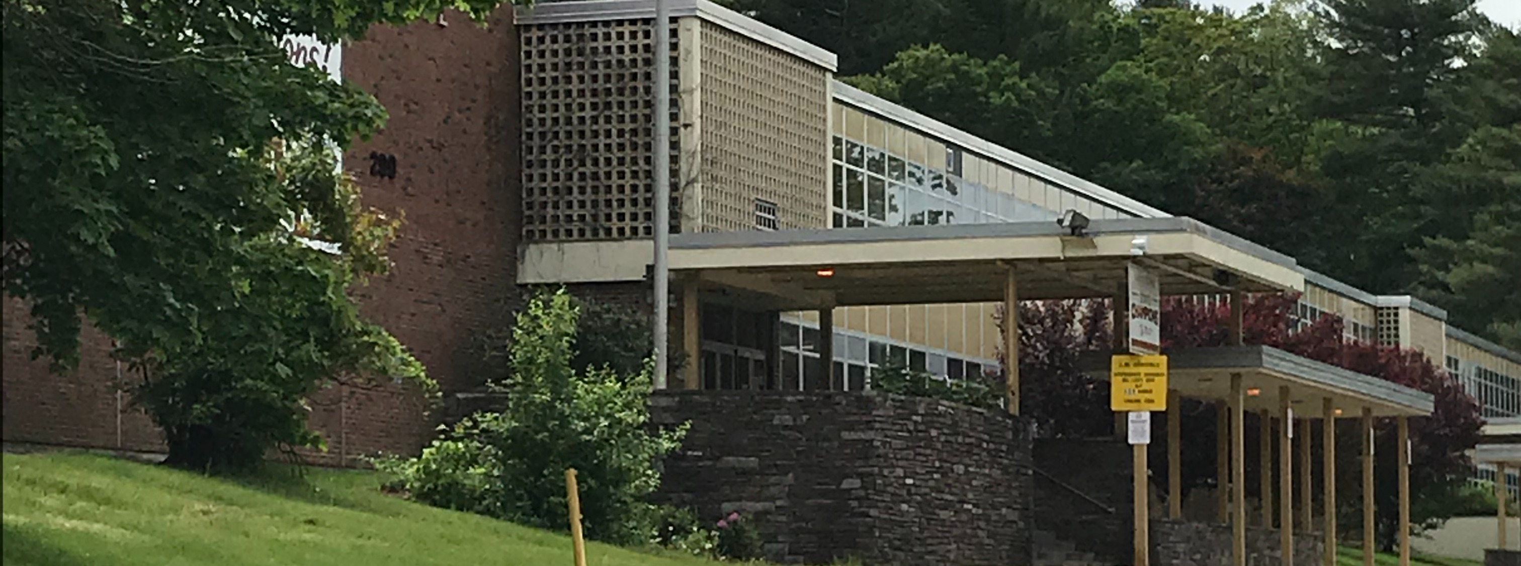 Doherty Memorial main entrance