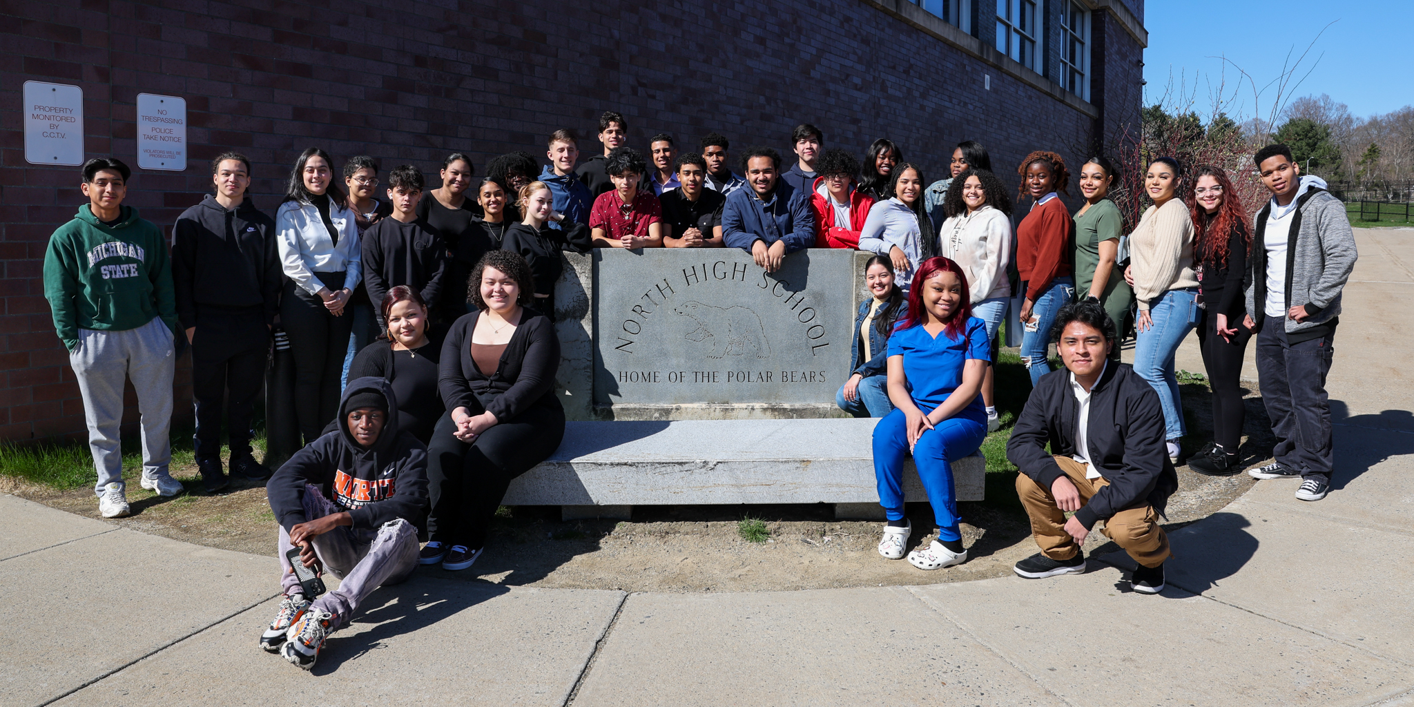 Students from North High who earned The Seal of Biliteracy.