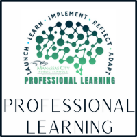 Professional learning management  system graphic and link