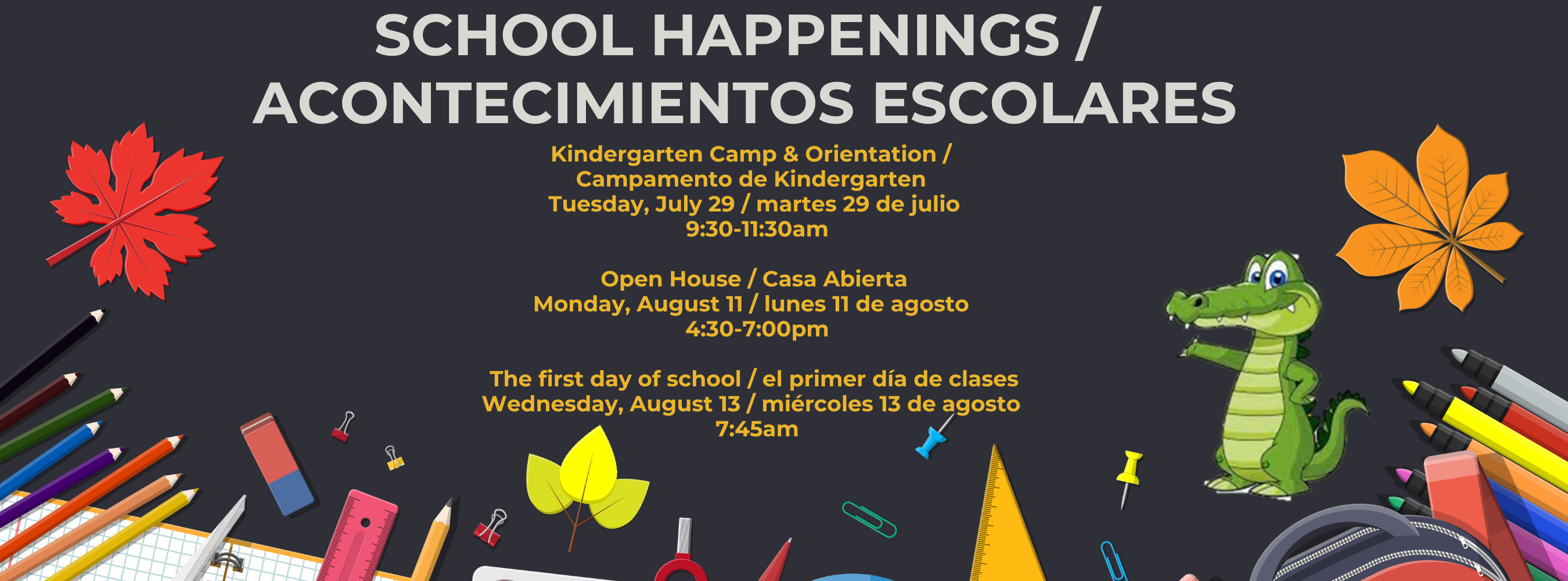 School Dates