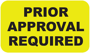 Prior Approval Form