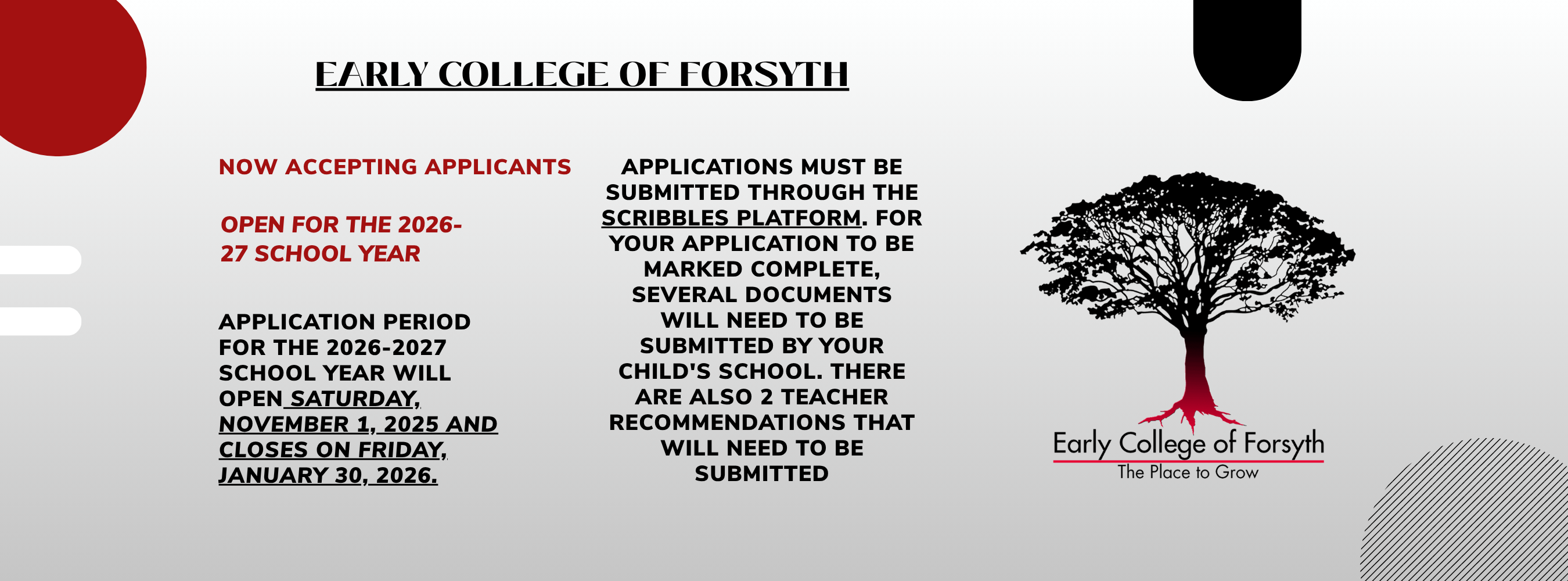 Early College Application