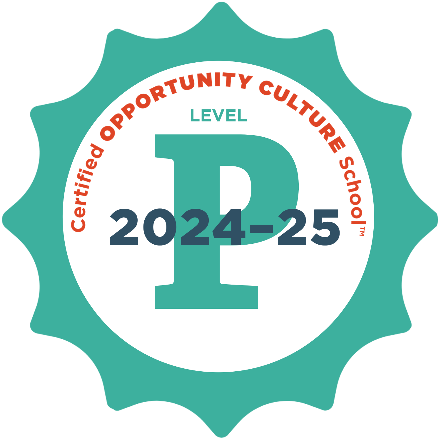 Opportunity Culture Certified School emblem