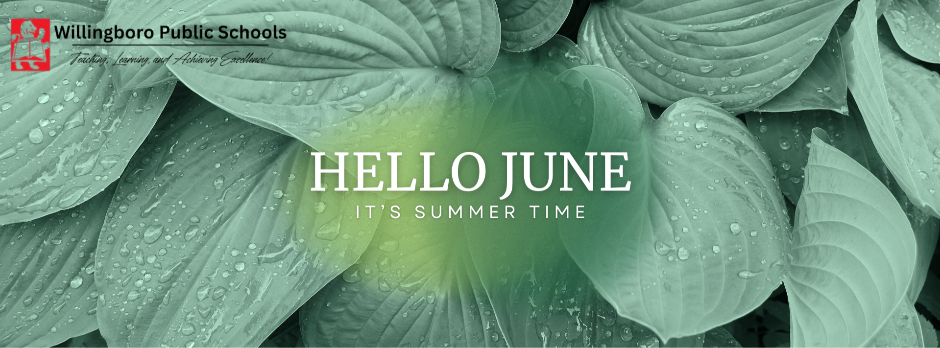 Welcome June Banner